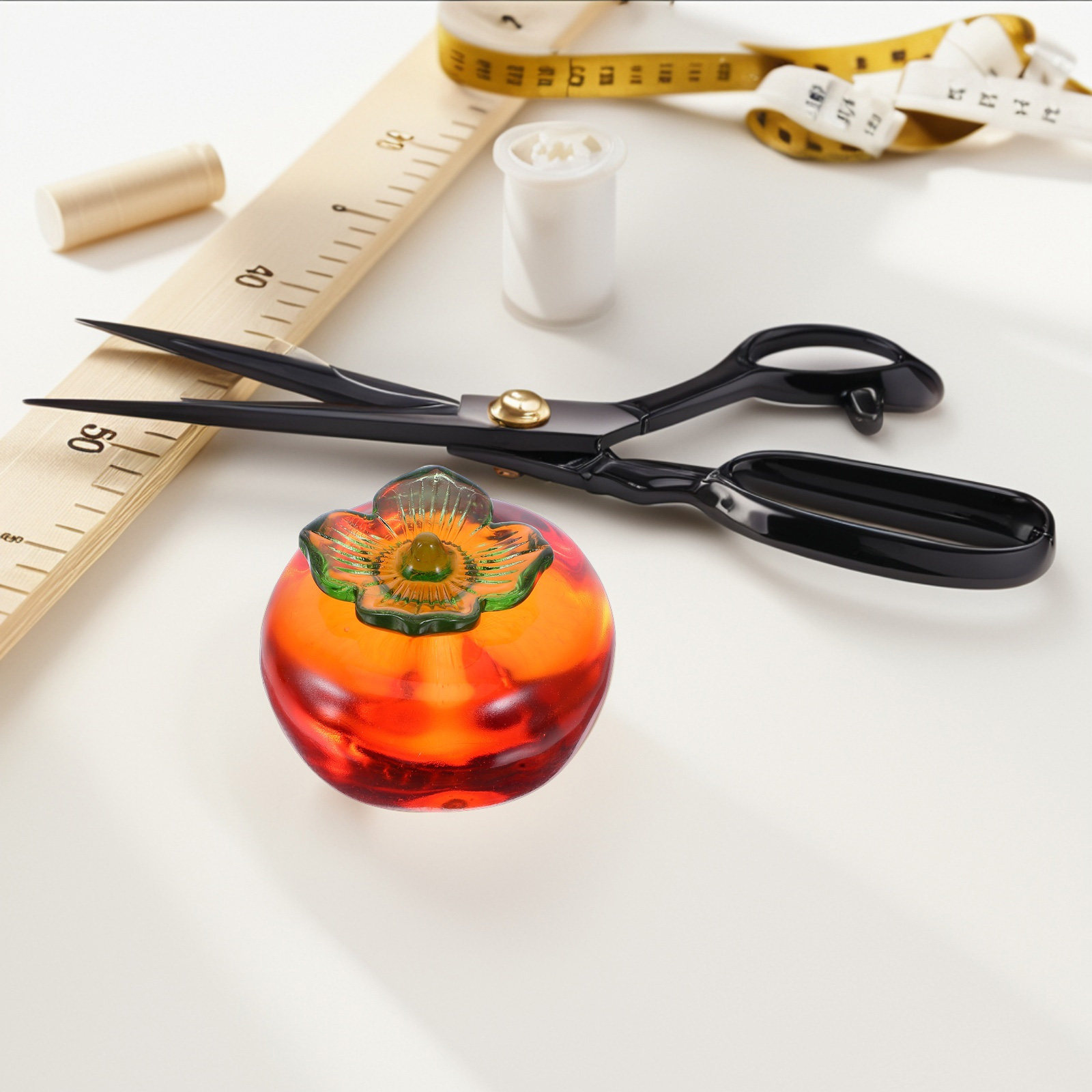 Paper Weight Crystal - 2 Stück Kristall-Papiergewichte für den Schreibtisch,
