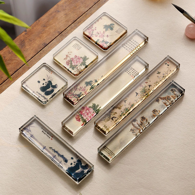 1 Stück Kristallglas-Briefbesc – Paper Weight Crystal Bewertung und Preis