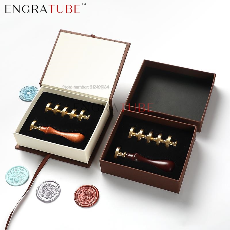 6 Kupfer Wachssiegel-Stempelkö – Wax Seal Stamp Set Bewertung und Preis