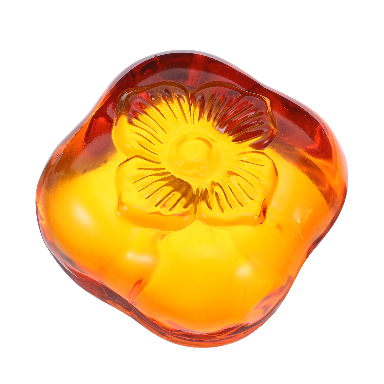 Glas-Persimmon-Papiergewicht,  – Book Weight Glass Bewertung und Preis