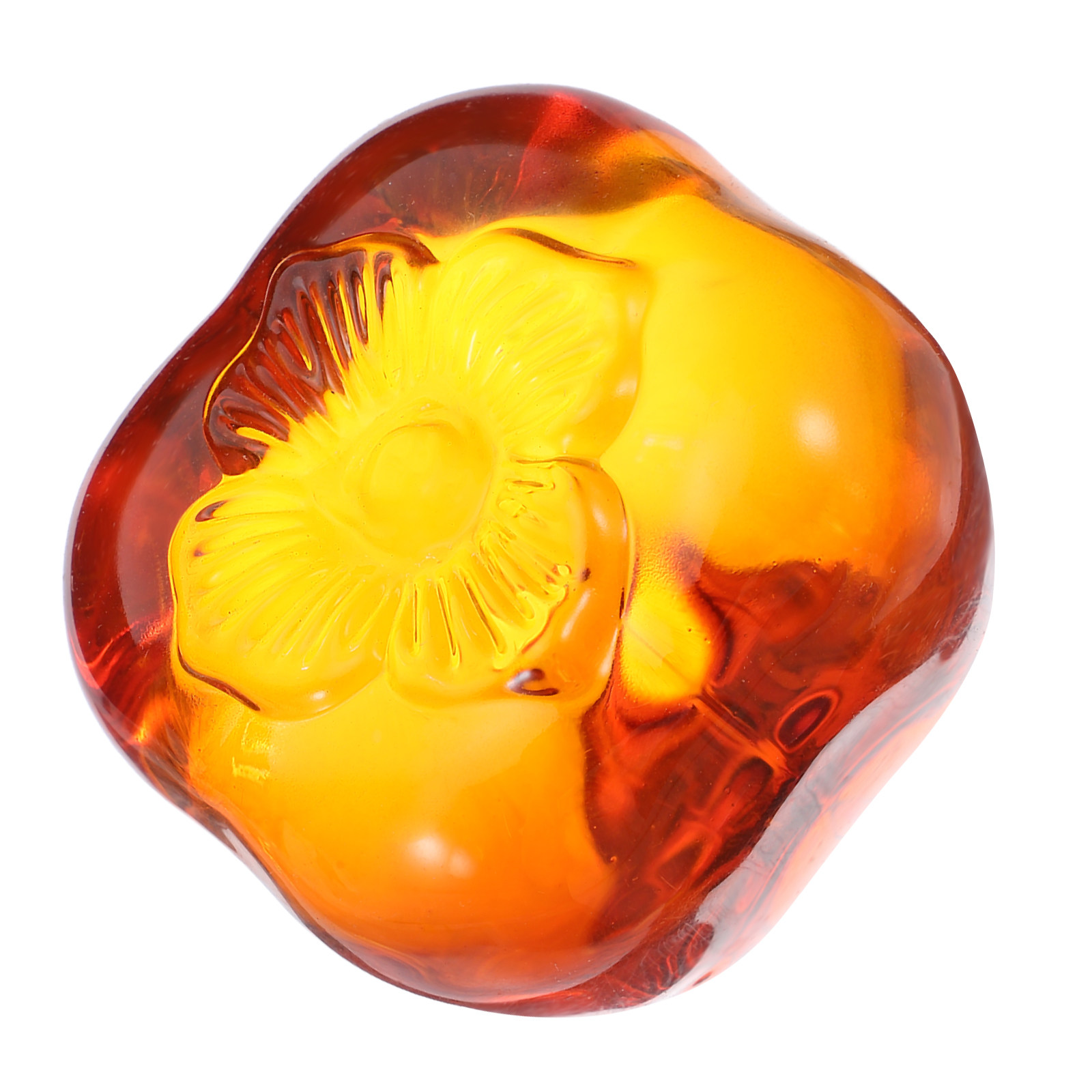 Glas-Persimmon-Papiergewicht,  – Book Weight Glass Bewertung und Preis